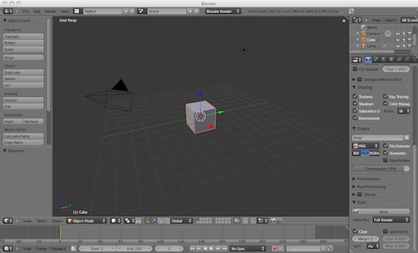 Blender Shadow Baking